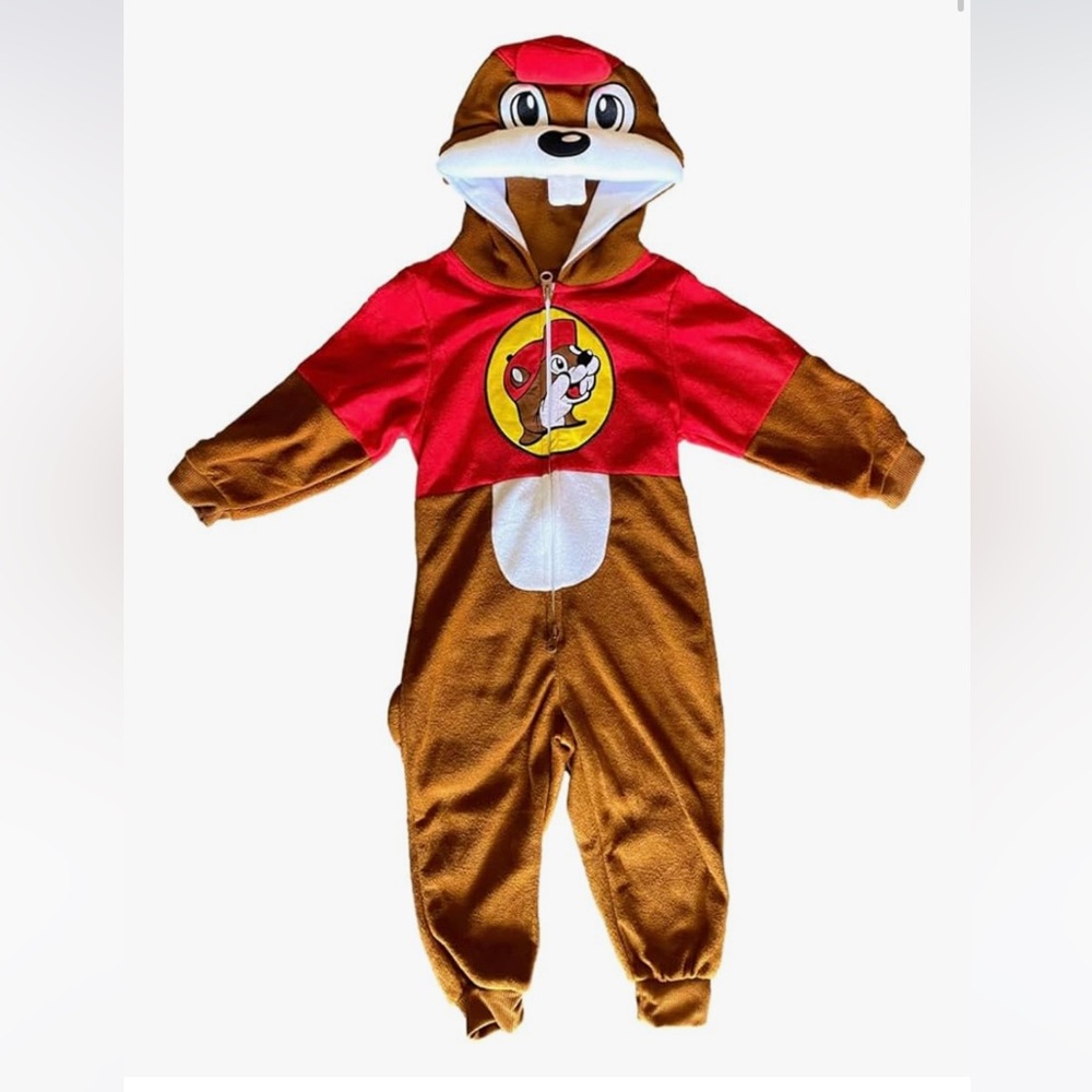 Buc-ee's Beaver Onesie, Adult Unisex, Halloween Costume, Pajamas